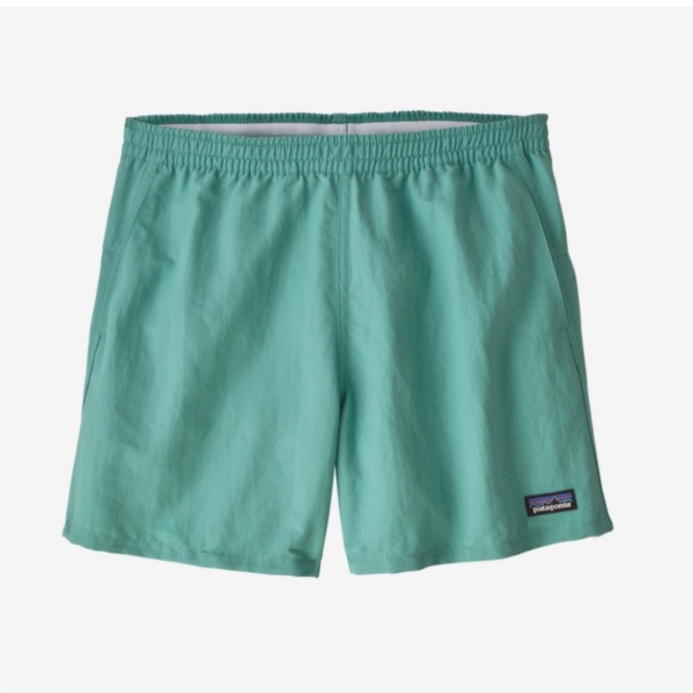 Patagonia Baggies 5” Like New Beryl Green size small 5 inch baggies shorts